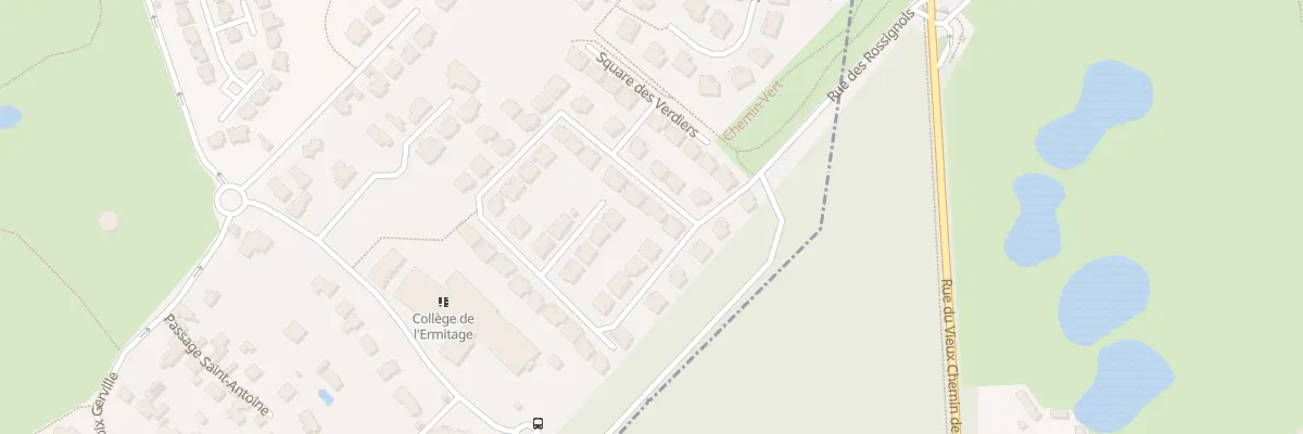Plan du 3 Rue des Rossignols à Soisy-sur-Seine