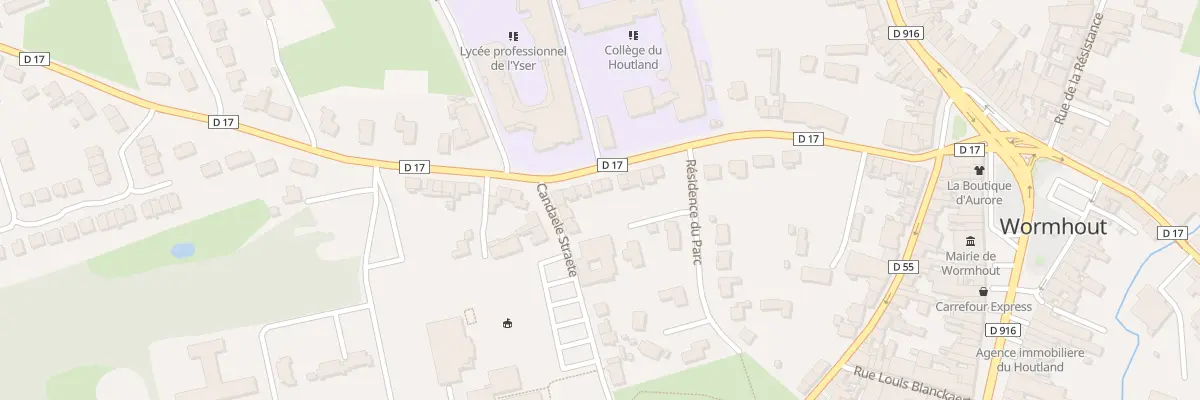 Plan du 33 Rue d’Esquelbecq à Wormhout