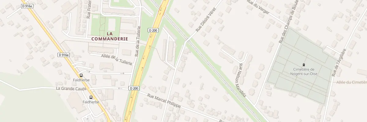 Plan du 43B Rue Désiré Véret à Nogent-sur-Oise
