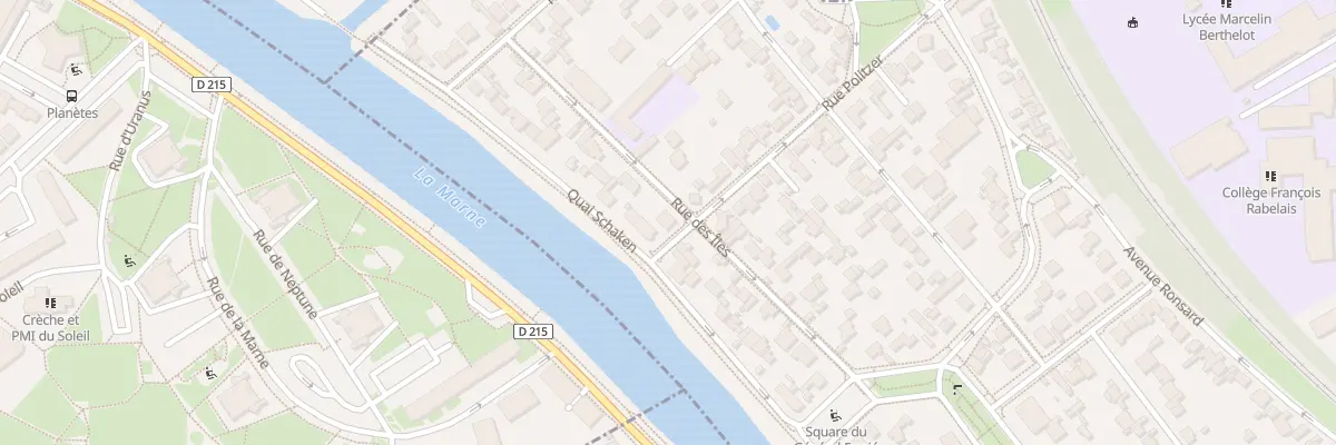 Plan du 22 Rue des Îles à Saint-Maur-des-Fossés
