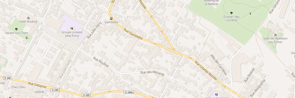 Plan du 27 Rue Gambetta à Fontenay-sous-Bois