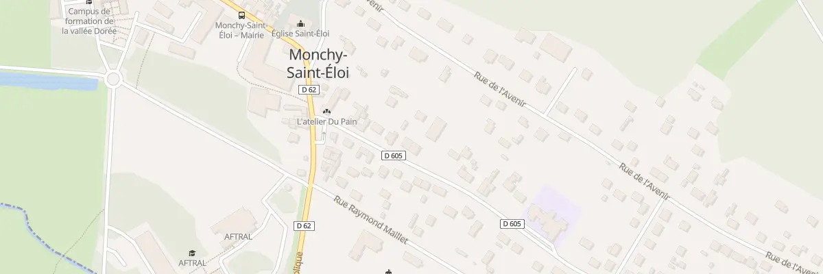 Plan du 15 Rue Eugène Cauchois à Monchy-Saint-Éloi