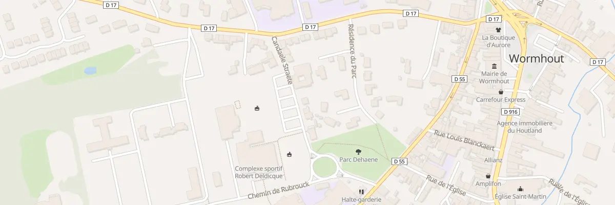 Plan du 7B Candaele Straete à Wormhout