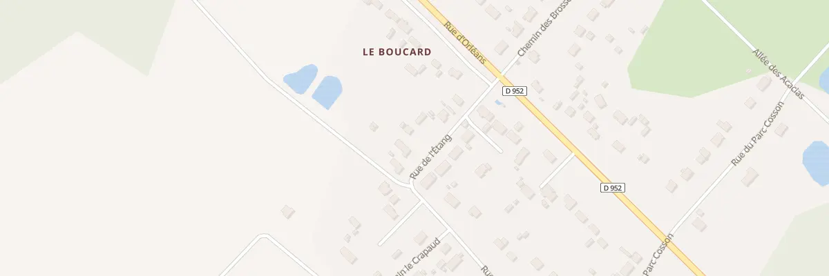 Plan du 1063 Rue de l’Etang à Ouzouer-sur-Loire