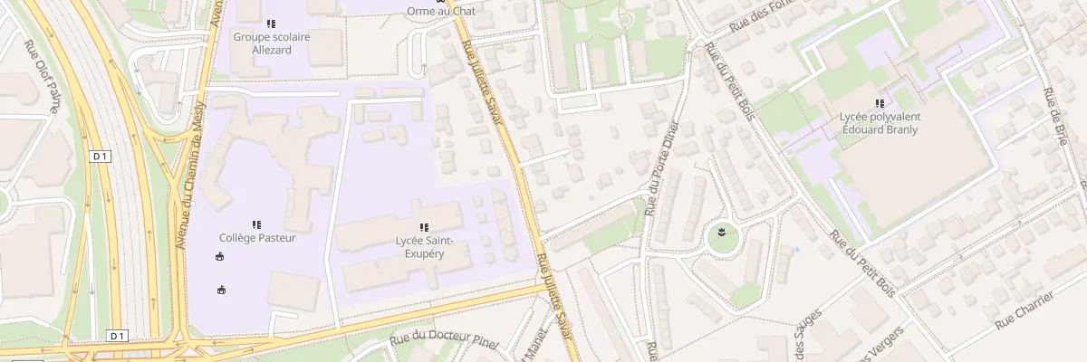 Plan du 105 Rue Juliette Savar à Créteil