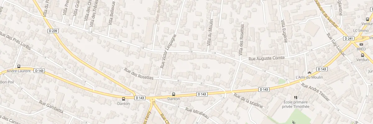 Plan du 161 Rue des Moulins à Fontenay-sous-Bois