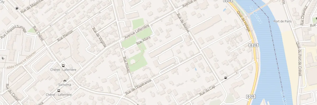 Plan du 22 Rue de l’Espérance à Créteil