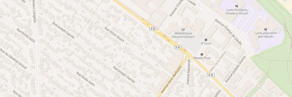 Plan du 20 Rue Victor Basch au Blanc-Mesnil