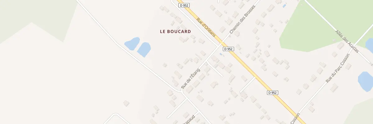 Plan du 1071 Rue de l’Etang à Ouzouer-sur-Loire