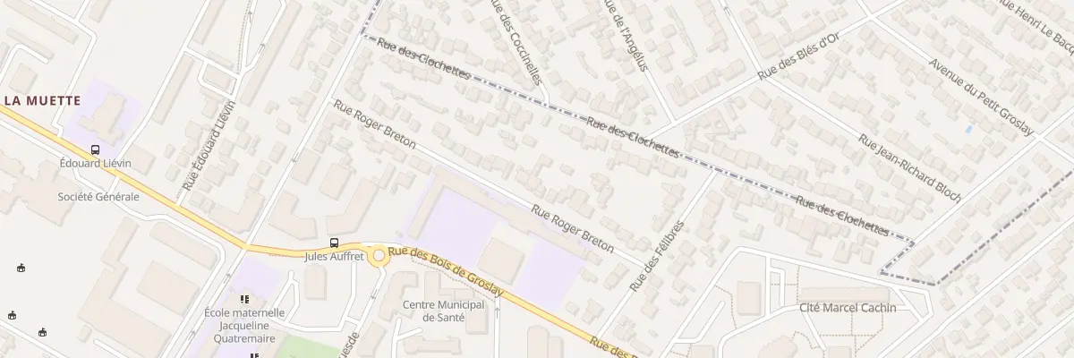 Plan du 33 Rue Roger Breton à Drancy