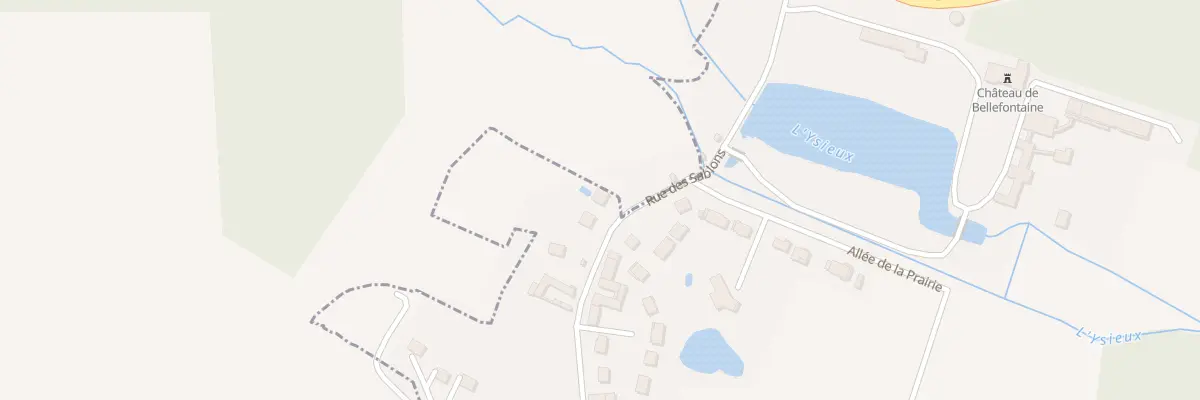 Plan du 6T Rue des Sablons à Bellefontaine