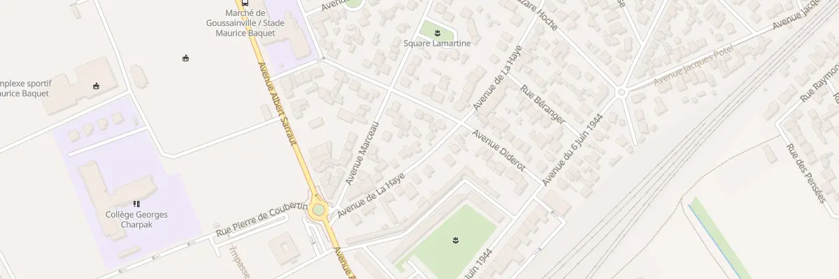 Plan du 17 Av de la Haye à Goussainville