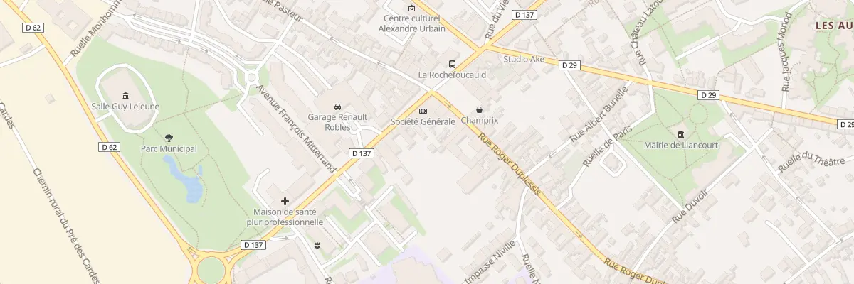 Plan du 7 Rue Victor Hugo à Liancourt