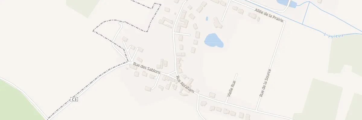 Plan du 27 Rue des Sablons à Bellefontaine