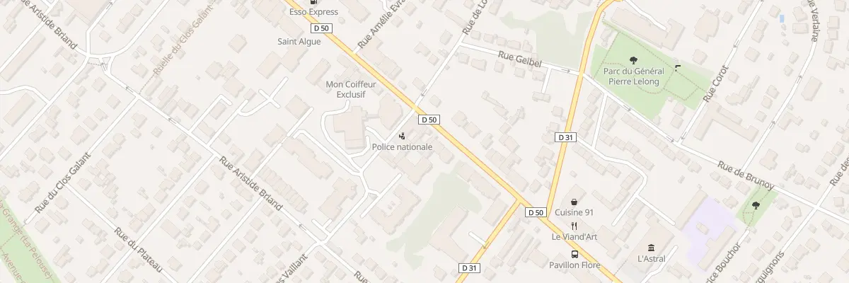 Plan du 144 Av de la République à Montgeron