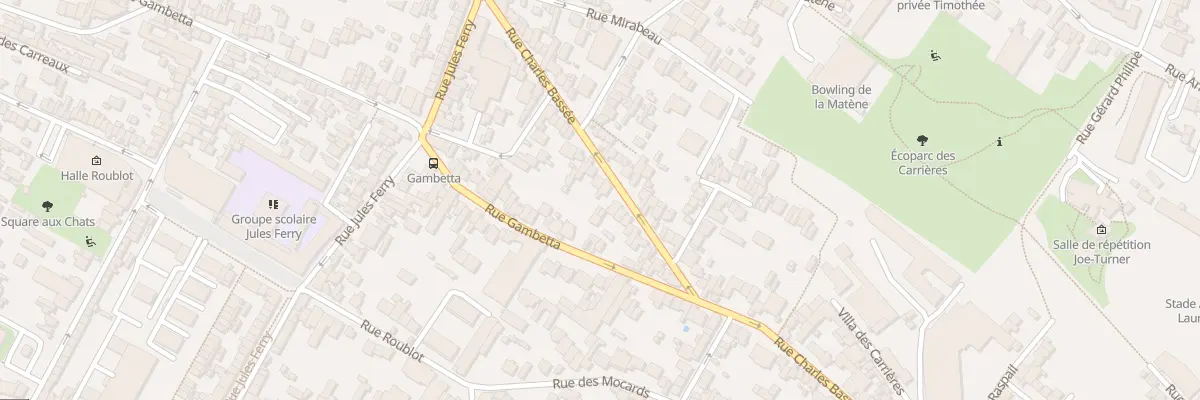 Plan du 109 Rue Charles Bassée à Fontenay-sous-Bois