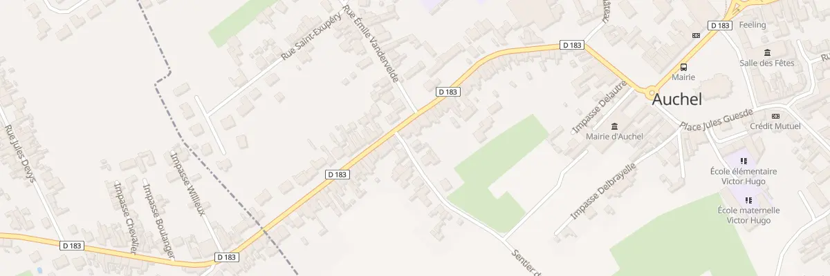 Plan du 53 Rue Uriane Sorriaux à Auchel