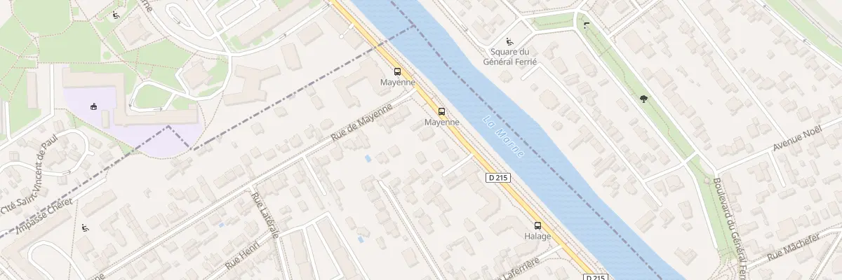 Plan du 51 Quai de Halage à Créteil