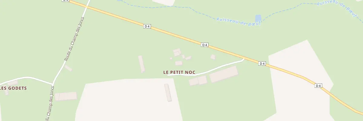 Plan du 2678 Rte du Grand Meaulnes à Vesdun