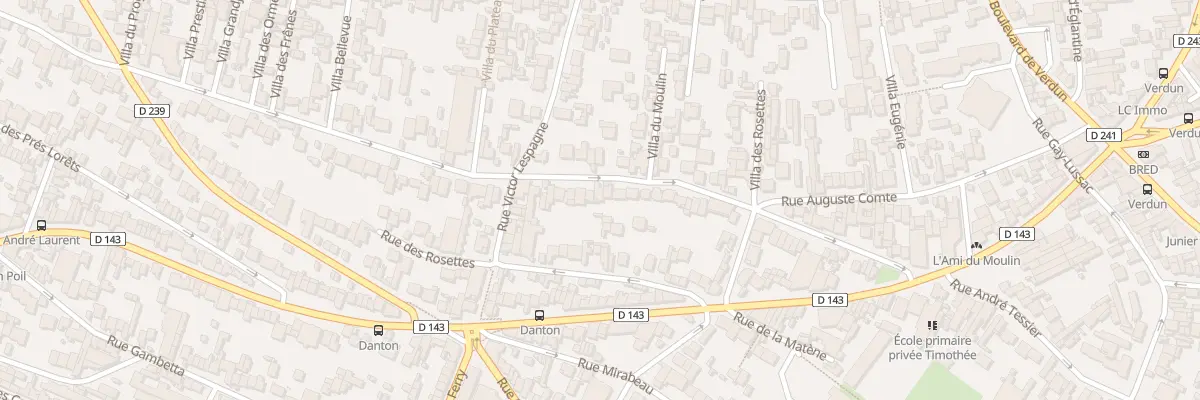 Plan du 157 Rue des Moulins à Fontenay-sous-Bois