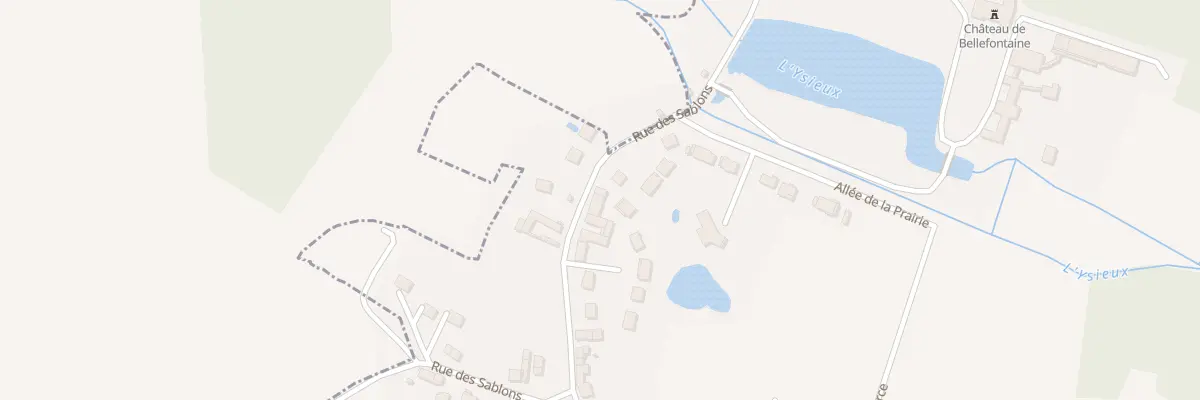 Plan du 19B Rue des Sablons à Bellefontaine