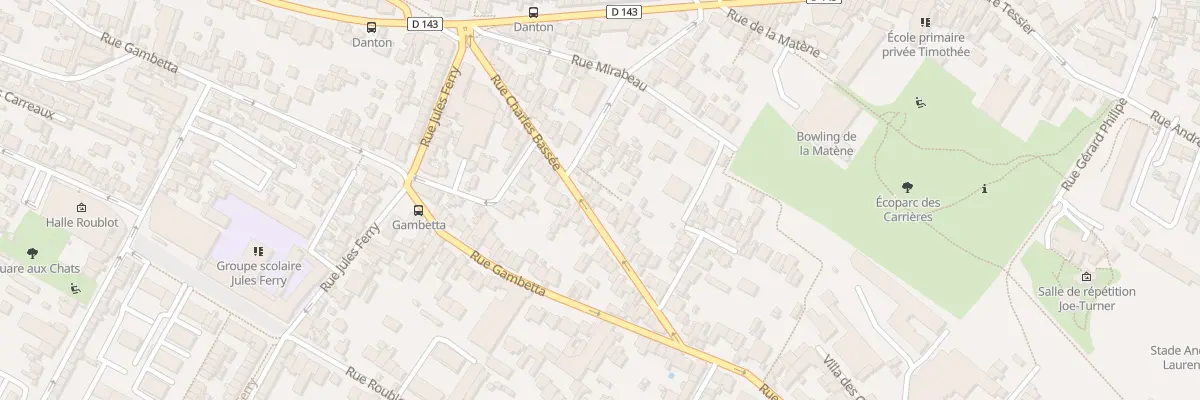 Plan du 88 Rue Charles Bassée à Fontenay-sous-Bois
