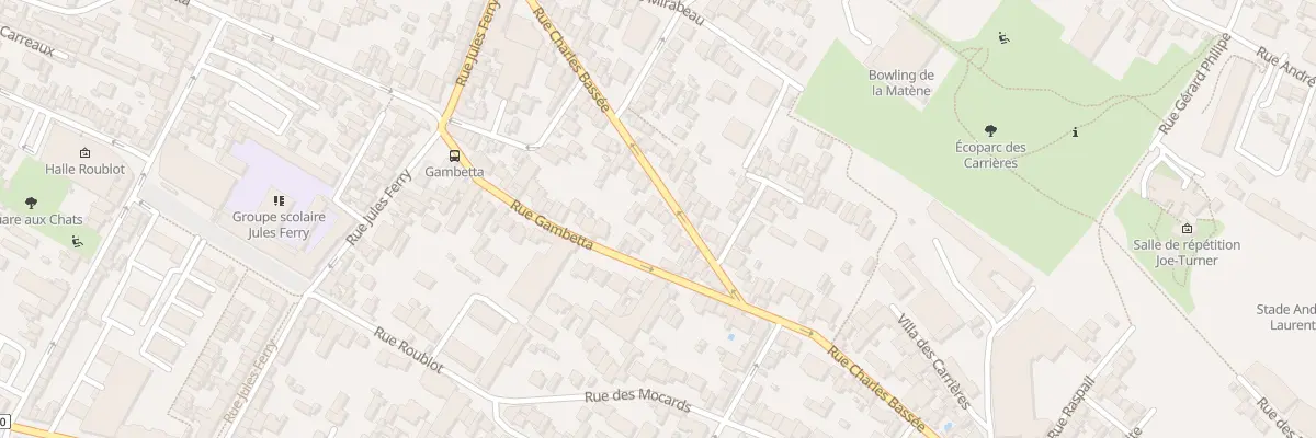Plan du 103 Rue Charles Bassée à Fontenay-sous-Bois