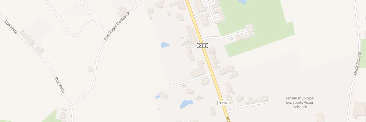 Plan du 305 Rte de Bergues à Wormhout