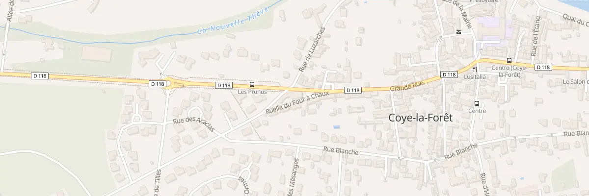 Plan du 2 Rle du Four à Chaux à Coye-la-Forêt