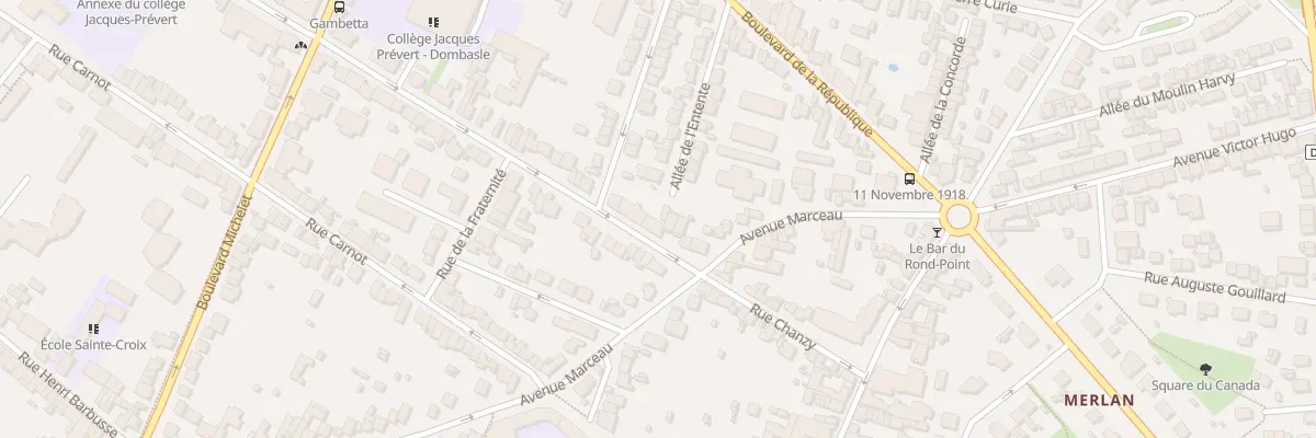 Plan du 81 Bd Gambetta à Noisy-le-Sec