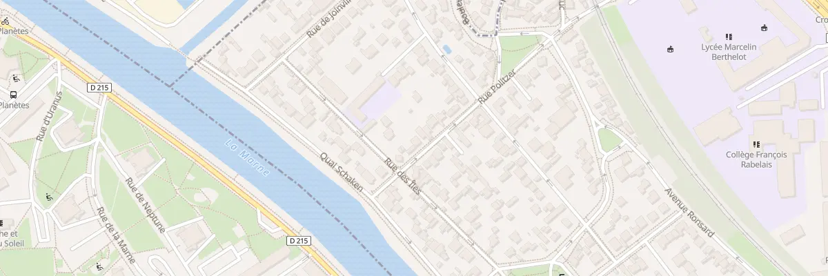 Plan du 20 Rue Politzer à Saint-Maur-des-Fossés