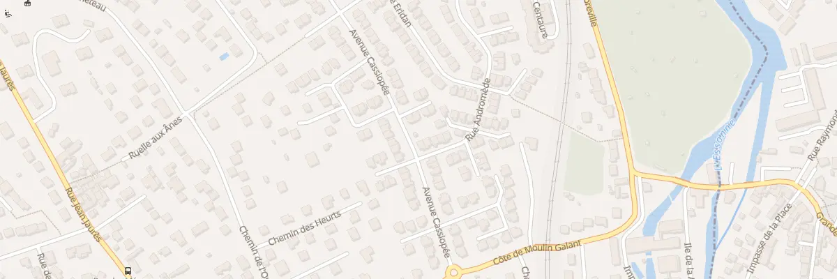Plan du 64 Rue Andromède à Villabé