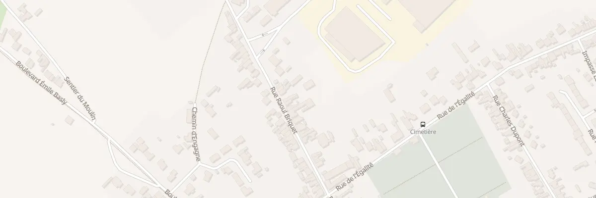 Plan du 198 Rue Raoul Briquet à Auchel