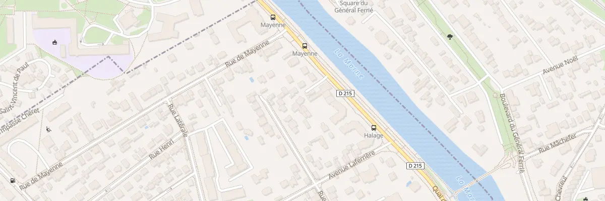 Plan du 45B Quai de Halage à Créteil