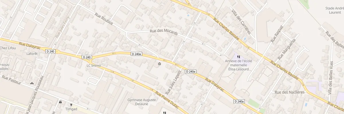Plan du 38B Rue Dalayrac à Fontenay-sous-Bois