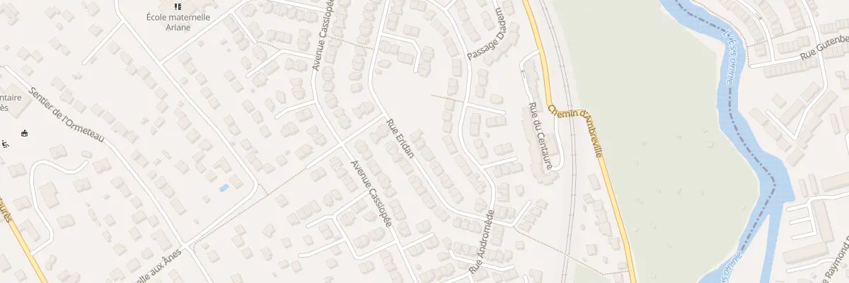 Plan du 15 Rue Eridan à Villabé