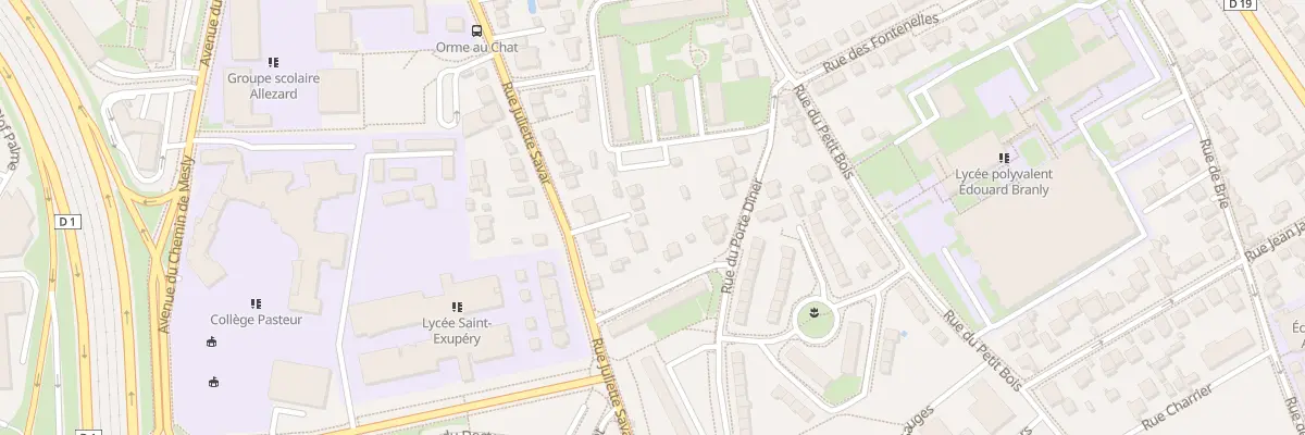 Plan du 101 Rue Juliette Savar à Créteil