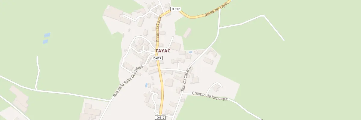 Plan du 5185 Tayac à Centrès