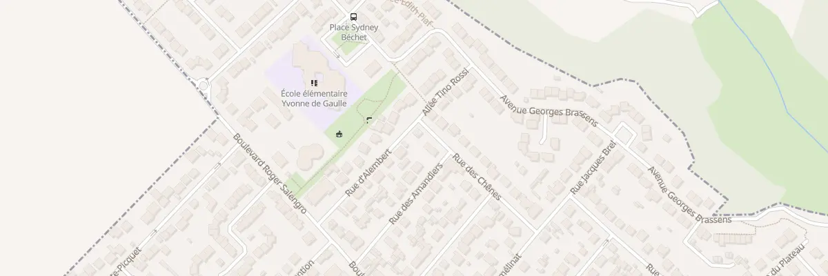 Plan du 17 Rue des Chenes à Goussainville