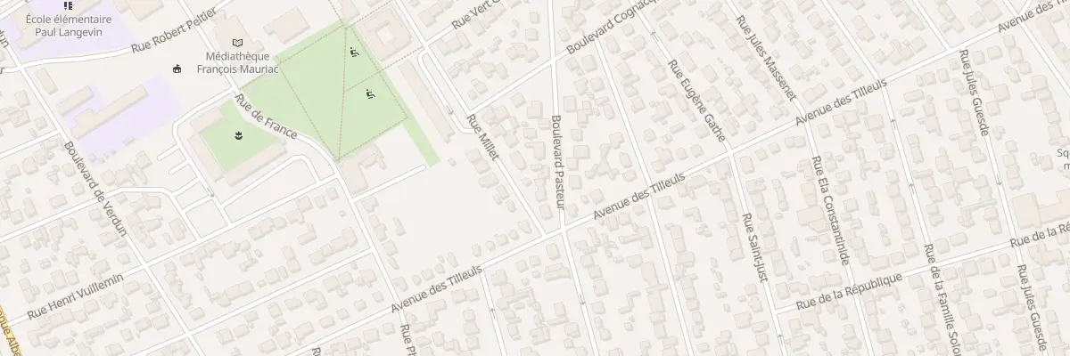 Plan du 5 Bd Pasteur à Goussainville