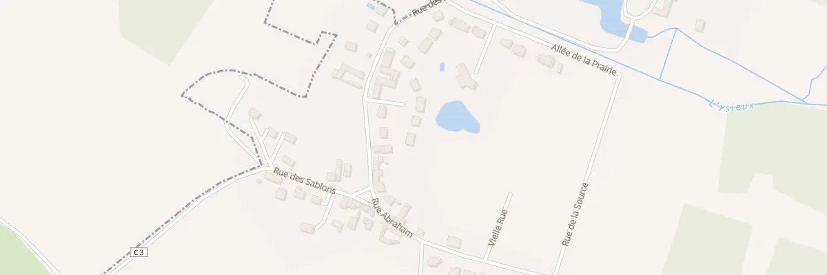 Plan du 23T Rue des Sablons à Bellefontaine