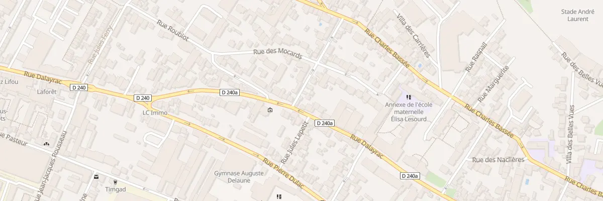 Plan du 38 Rue Dalayrac à Fontenay-sous-Bois