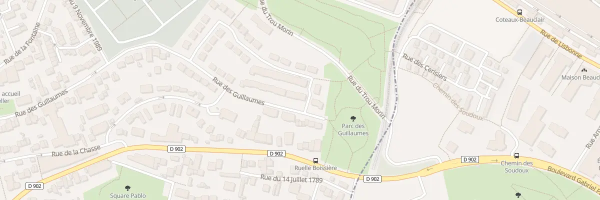 Plan du 109 Rue des Guillaumes à Noisy-le-Sec