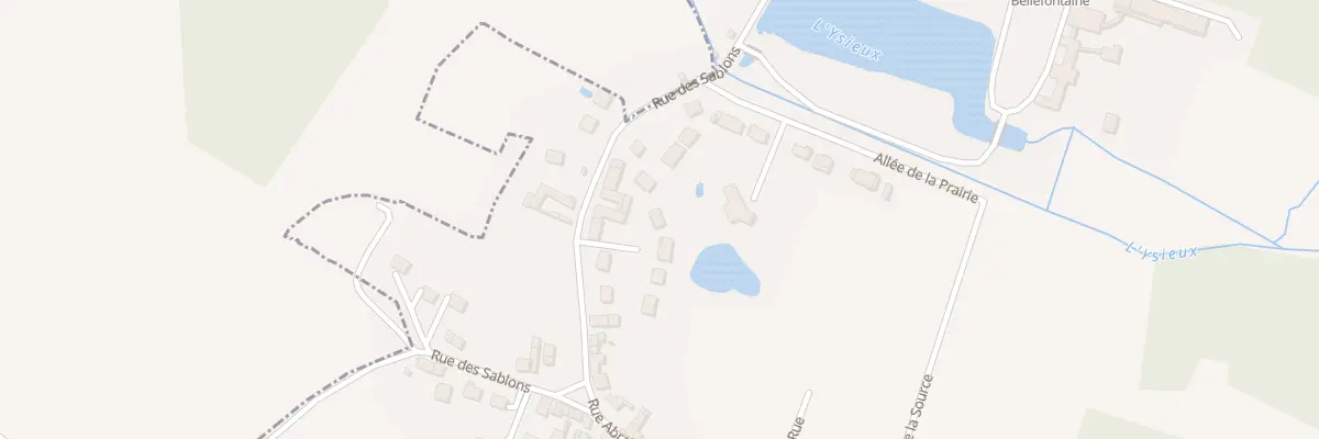 Plan du 1 Imp des Oiseaux à Bellefontaine