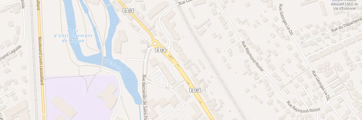Plan du 7 Rue de la Papeterie à Corbeil-Essonnes