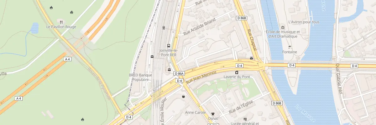 Plan du 14 Rue Jean Mermoz à Saint-Maurice