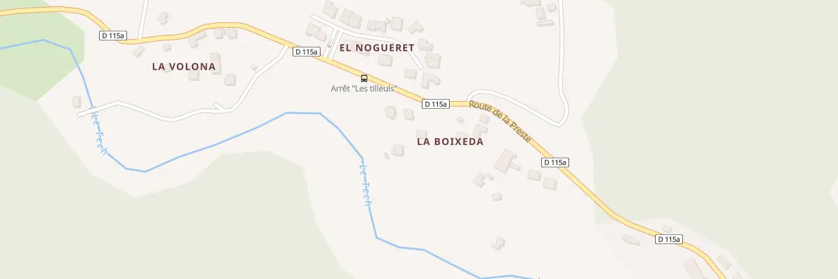 Plan du 9002 Rte de la Preste à Prats-de-Mollo-la-Preste