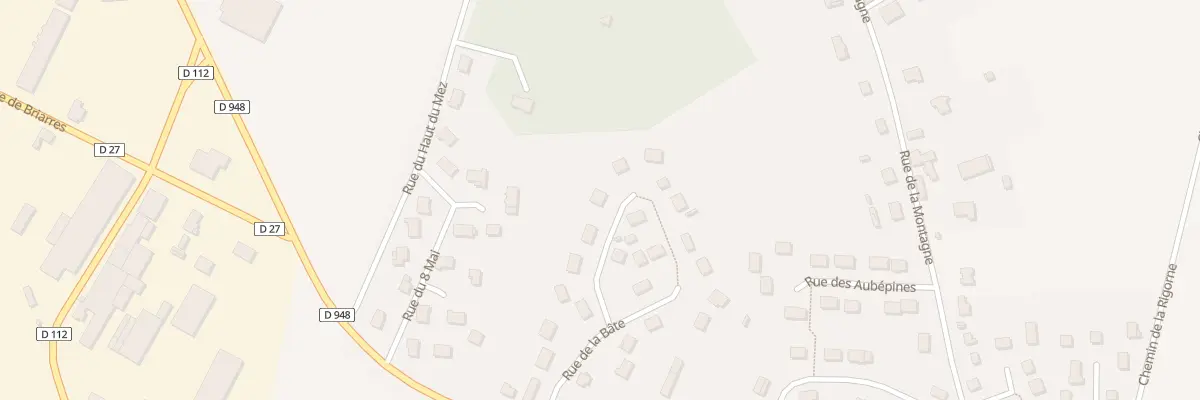 Plan du 15 Rue de la Bâte à Puiseaux