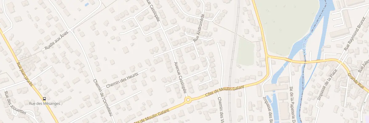 Plan du 87 Av Cassiopée à Villabé