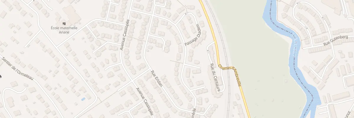 Plan du 28 Rue Andromède à Villabé
